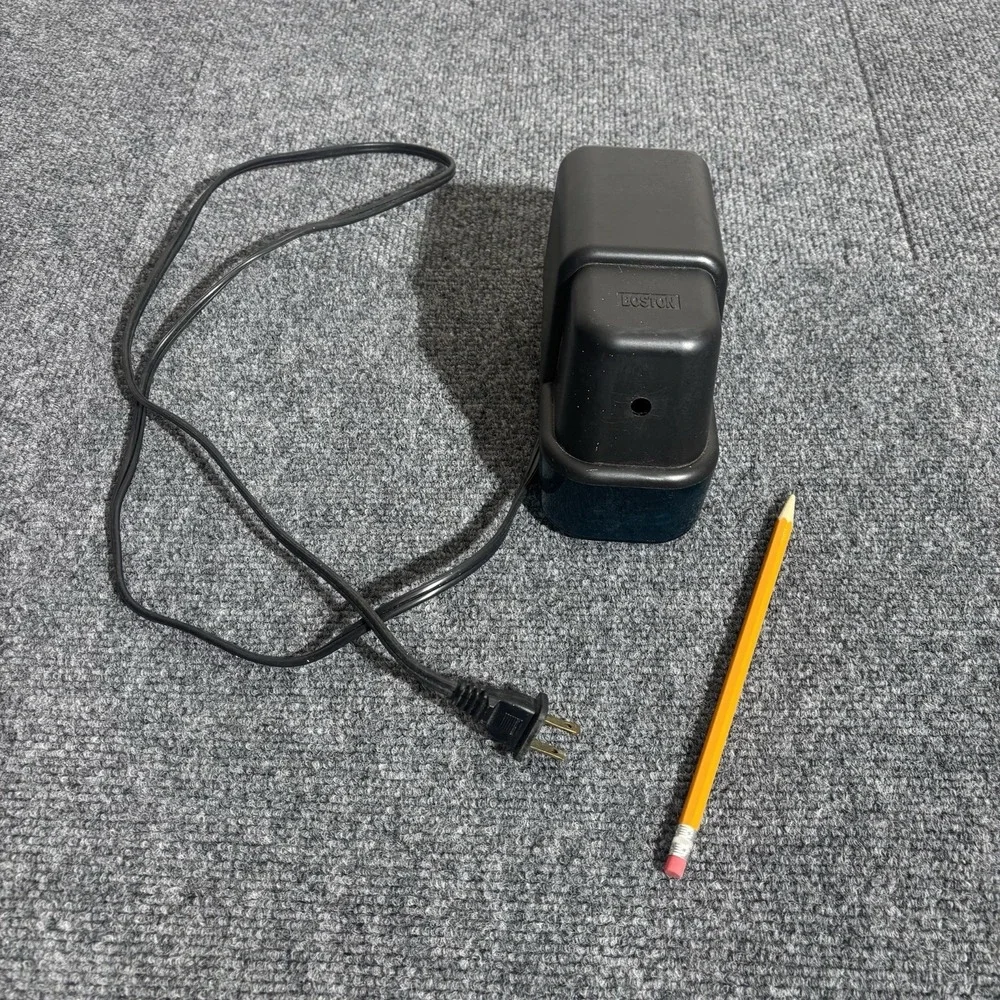 Boston Electric Pencil Sharpener Model 22 Made in USA Tested Works Great